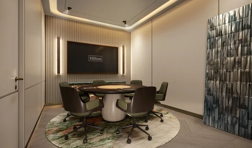 Business Lounge amenity image at Hilton Residences Dubai JLT
