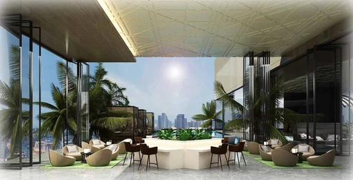 Business Lounge amenity image at Sky Suites