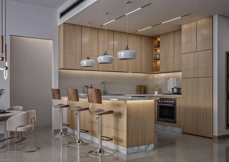 Interior at Butterfly Towers in Arjan Dubai