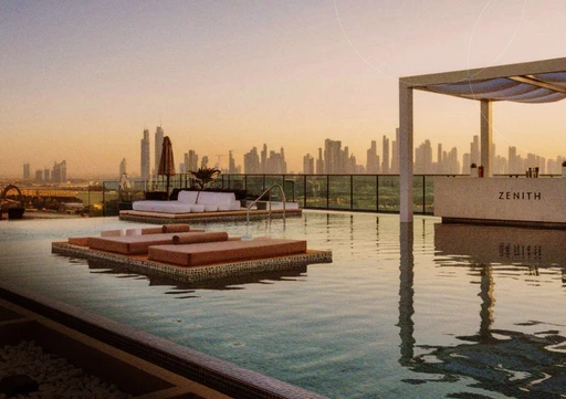 Cabana Deck amenity image at Zenith Residences