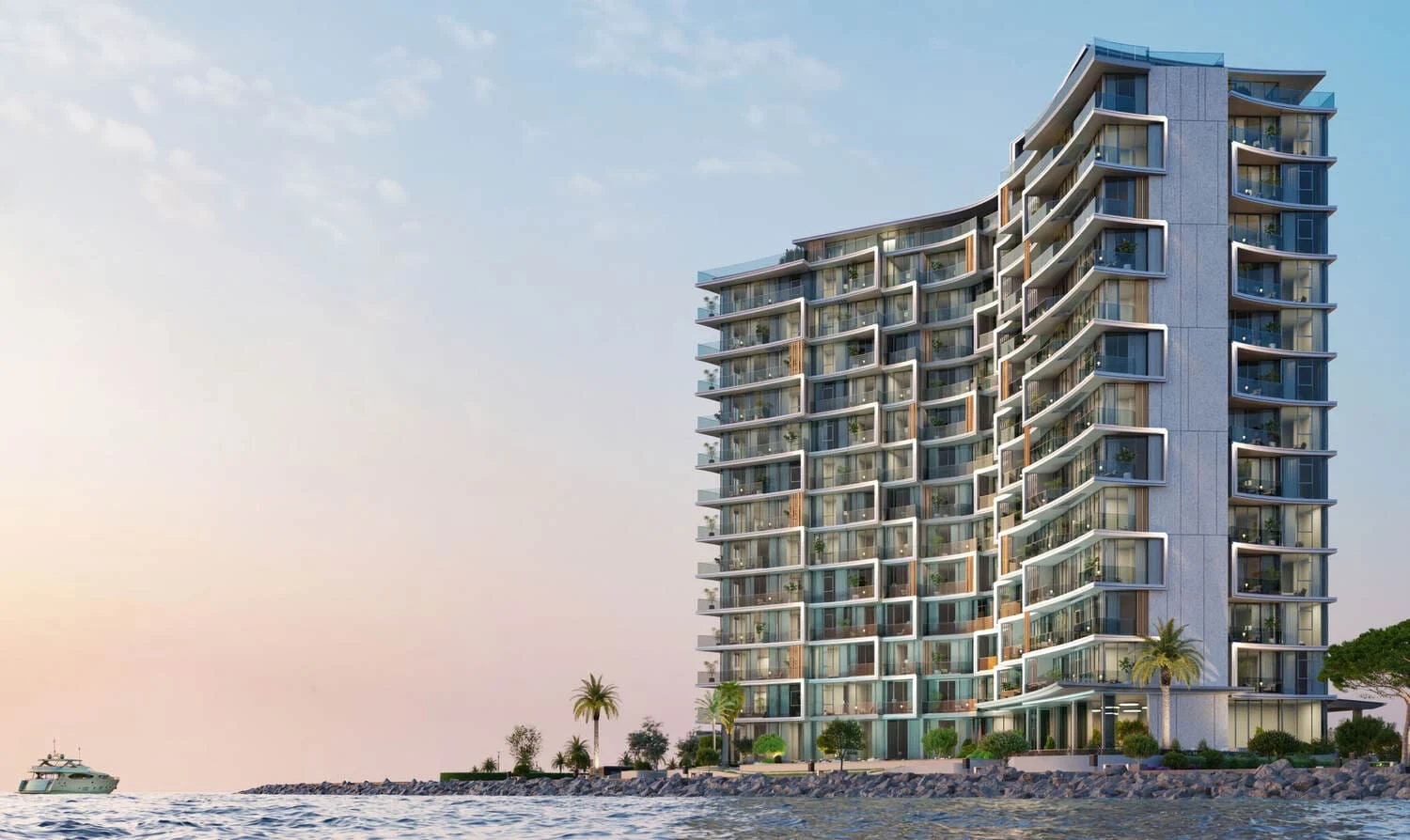 Cala del Mar marine-inspired residences on Al Marjan Island in Ras Al Khaimah