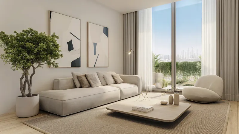 Interior at California Residences in City Of Arabia Dubai