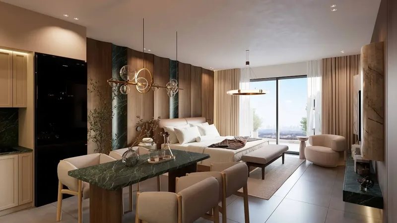 Interior at Calisi by Zoya in Dubai South Dubai