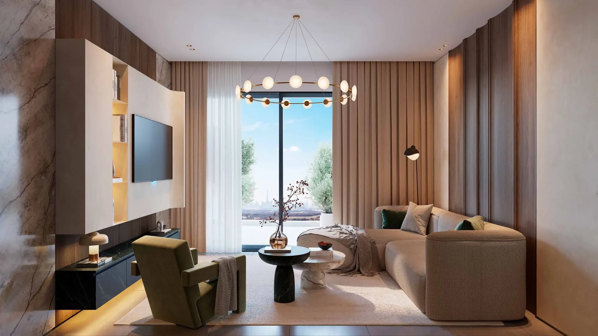 Interior at Calisi by Zoya in Dubai South Dubai