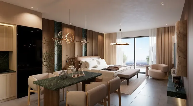 Interior at Calisi by Zoya in Dubai South Dubai