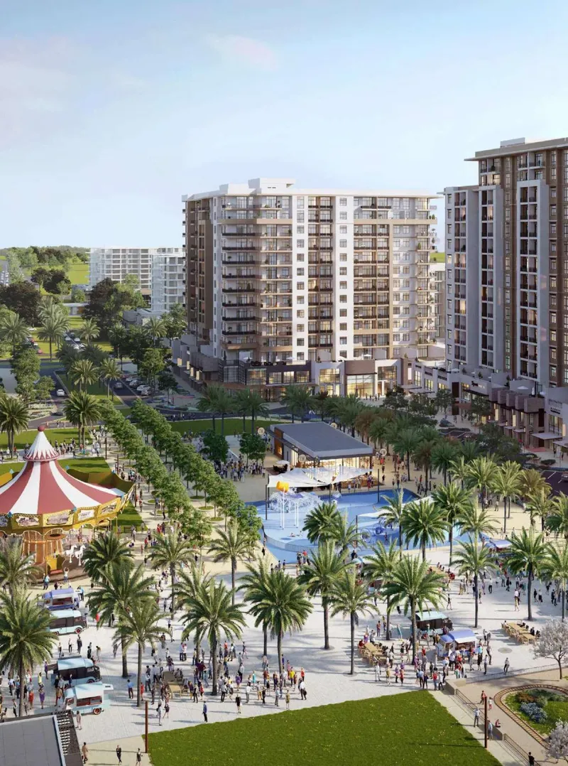 Exterior at Camden in Town Square Dubai