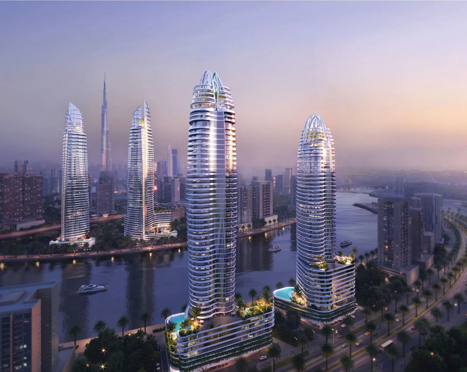 DAMAC Canal Crown Exterior