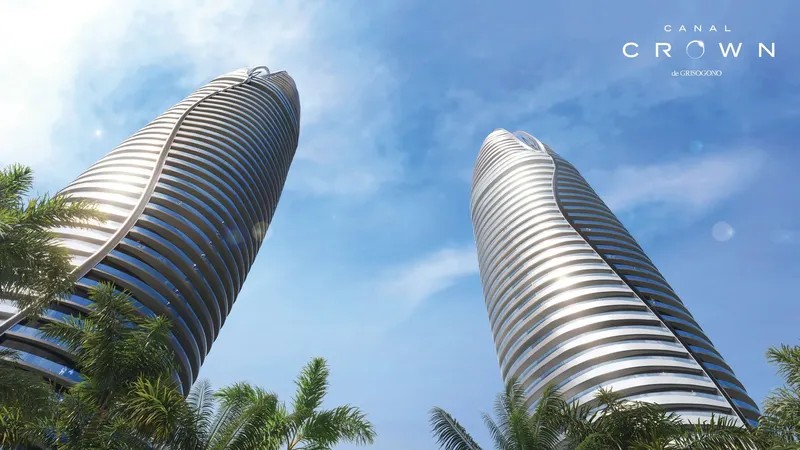 Exterior at Canal Crown in Business Bay Dubai