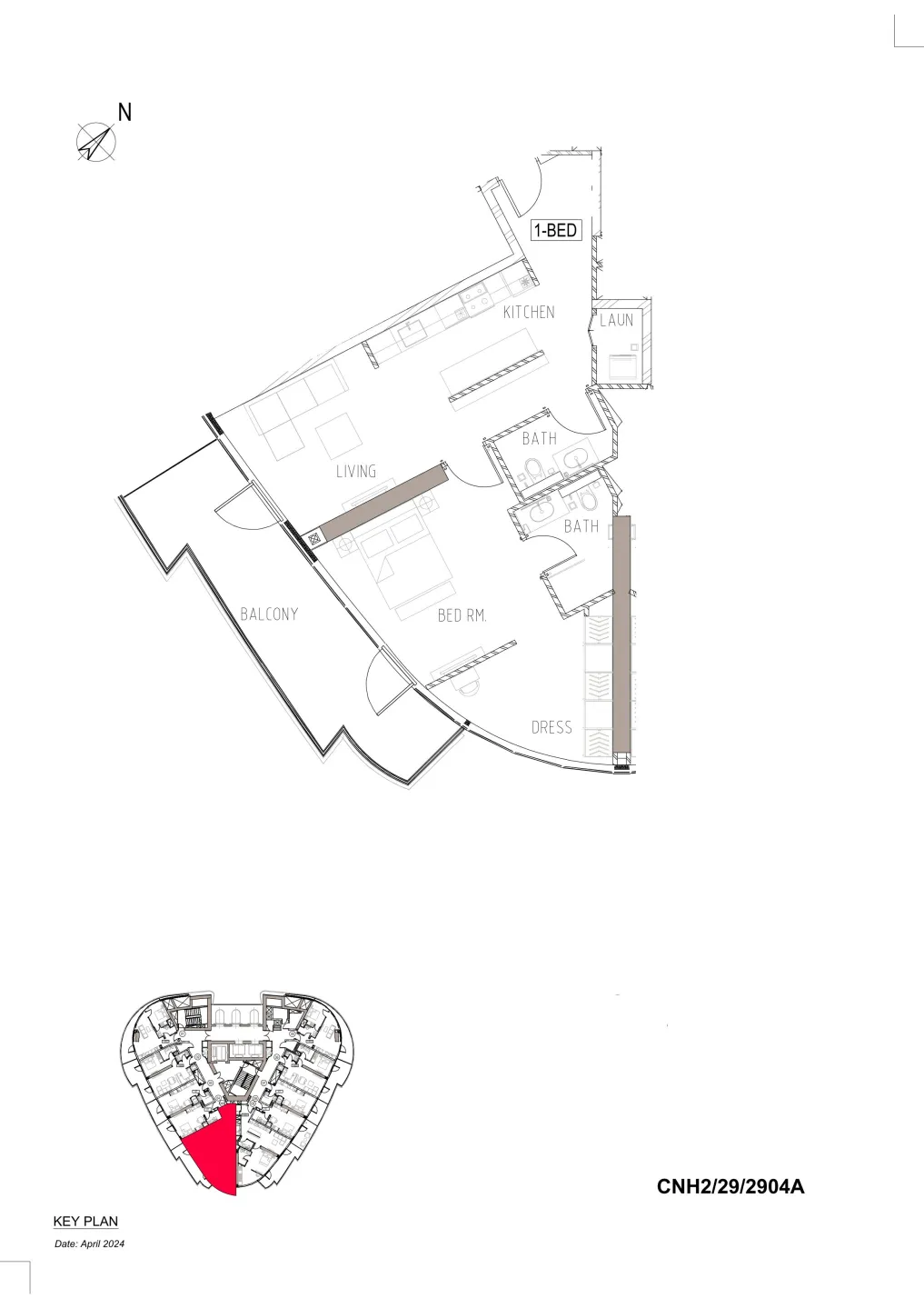 DAMAC Canal Heights floor plan