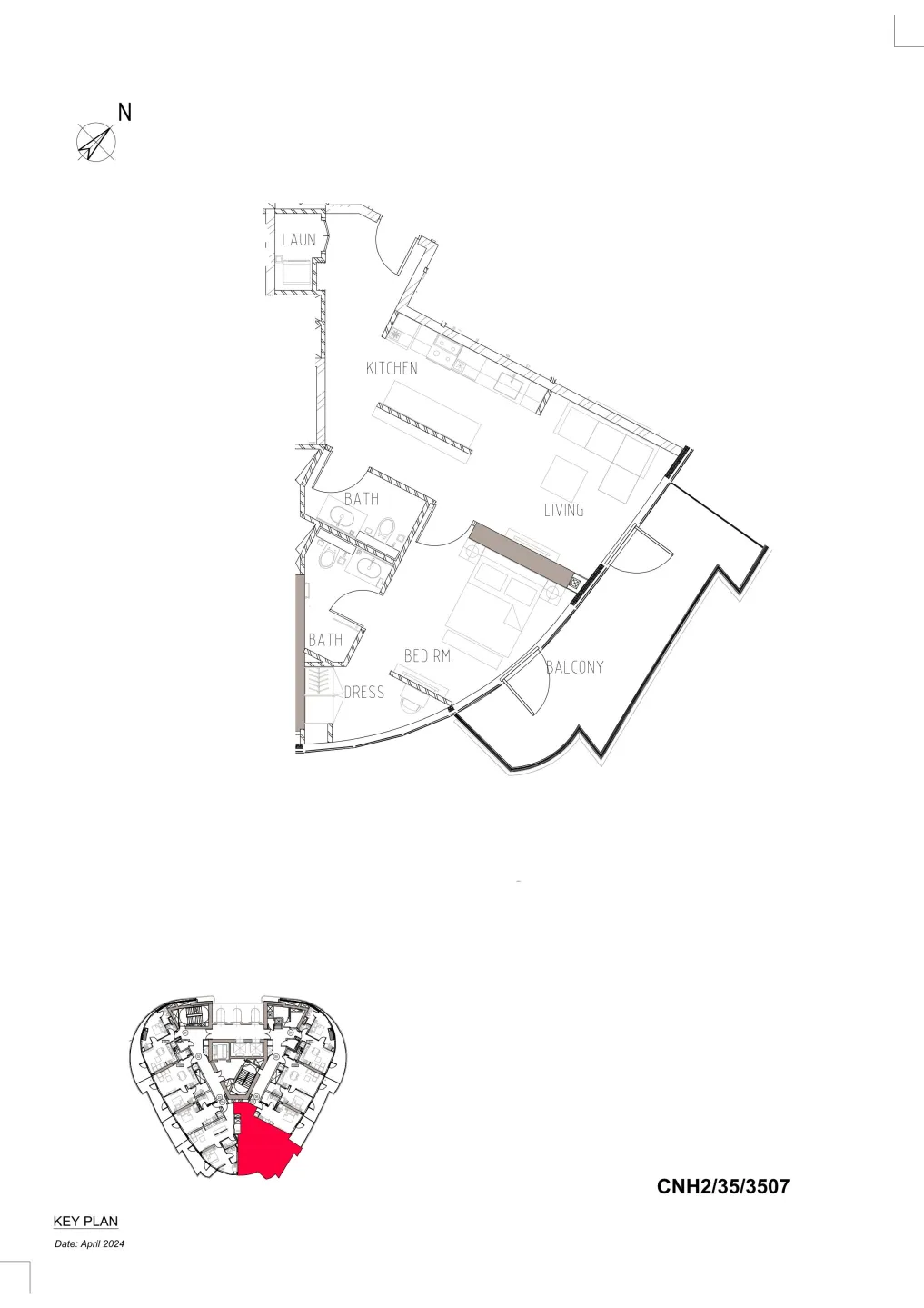 DAMAC Canal Heights floor plan