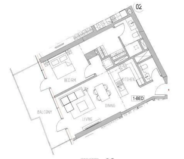 DAMAC Canal Heights floor plan