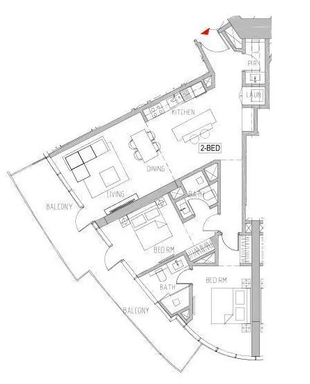 DAMAC Canal Heights floor plan