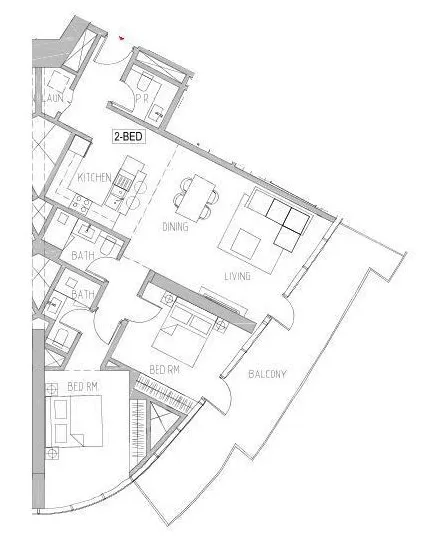 DAMAC Canal Heights floor plan