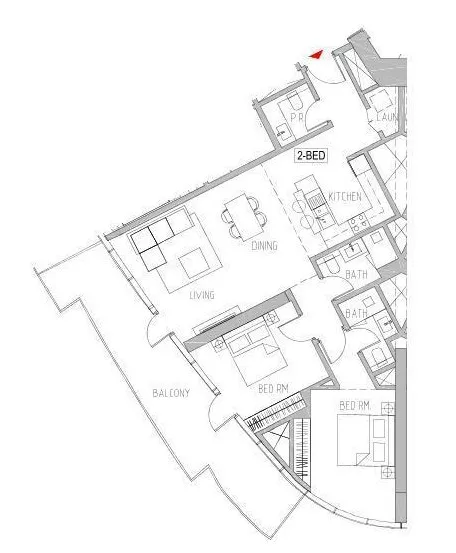 DAMAC Canal Heights floor plan