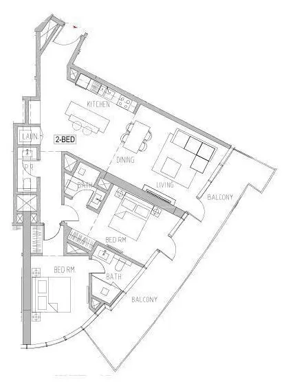 DAMAC Canal Heights floor plan