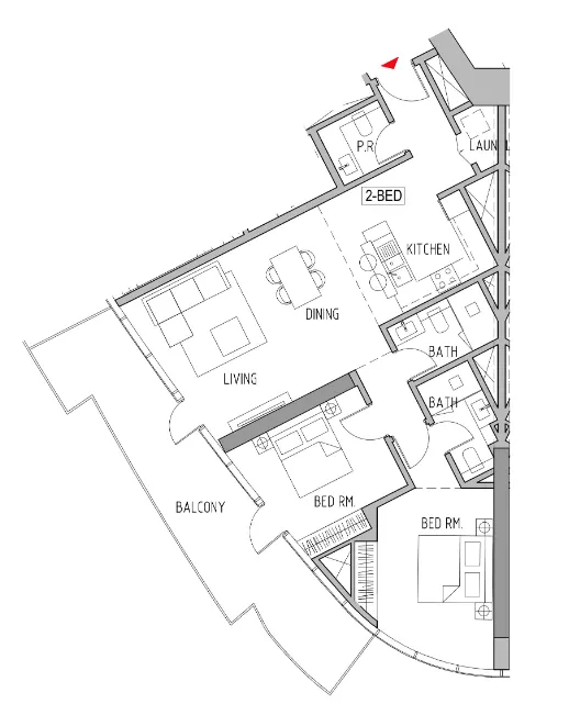 DAMAC Canal Heights floor plan
