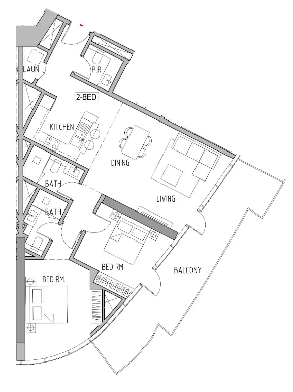 DAMAC Canal Heights floor plan