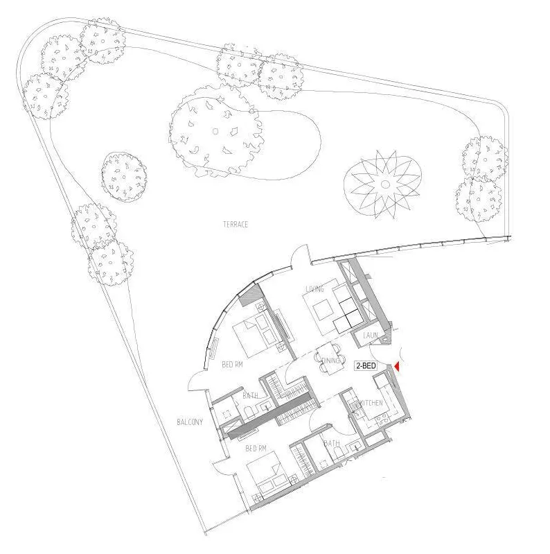 DAMAC Canal Heights floor plan