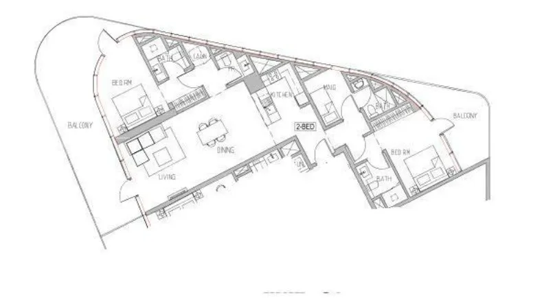 DAMAC Canal Heights floor plan