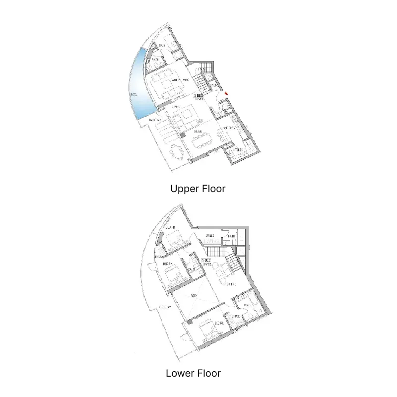 DAMAC Canal Heights floor plan