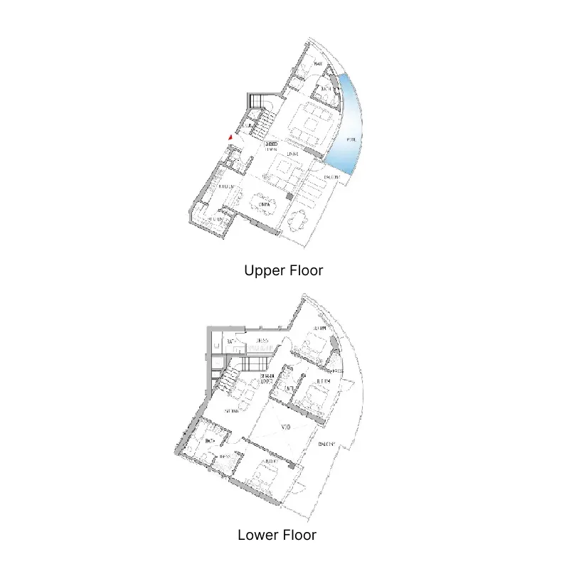 DAMAC Canal Heights floor plan