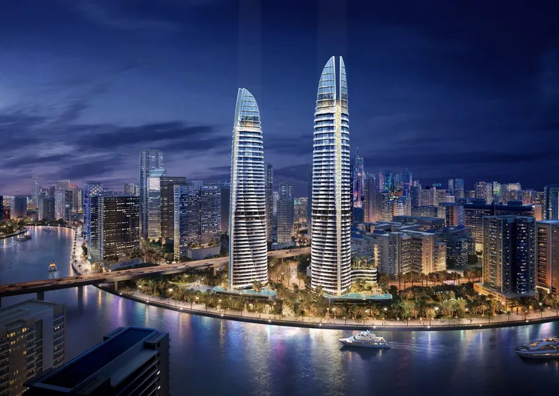Exterior at Canal Heights in Business Bay Dubai