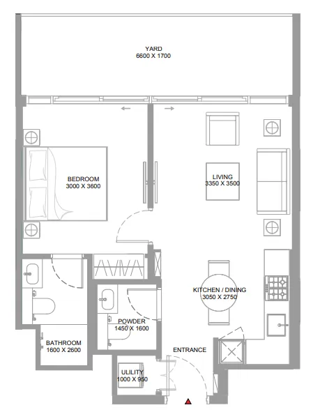 Sobha Canalside Marina Residences floor plan