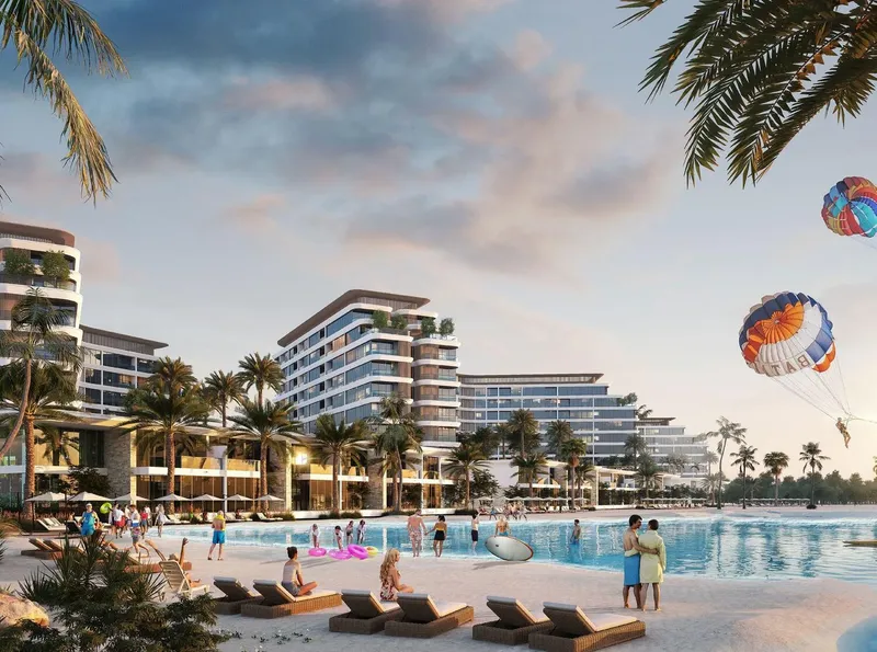 Exterior at Canalside Marina Residences in Siniya Island Umm Al Quwain