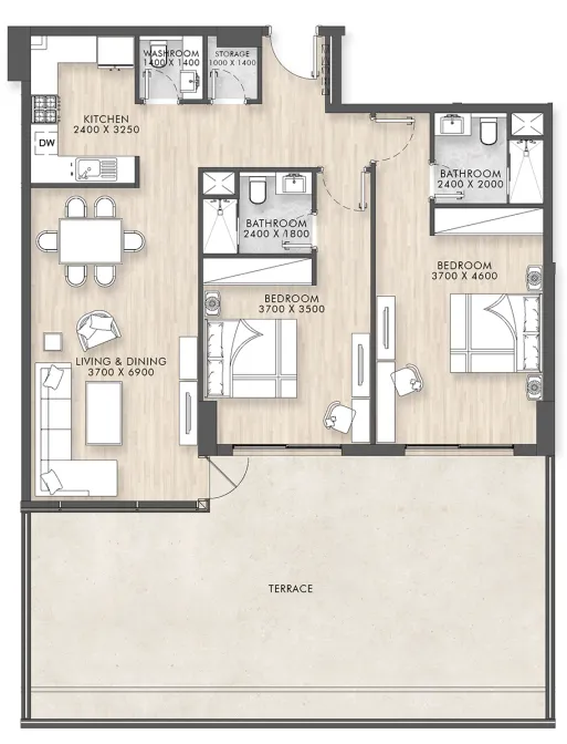 Cirrera Capital Horizon Terraces floor plan