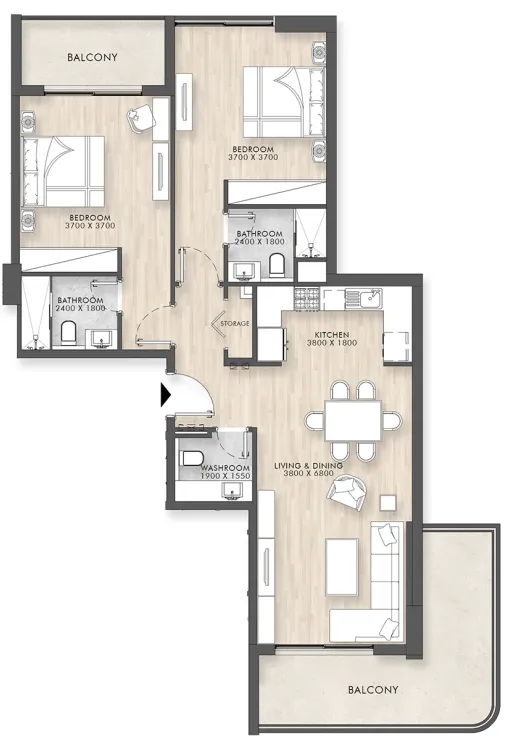 Cirrera Capital Horizon Terraces floor plan