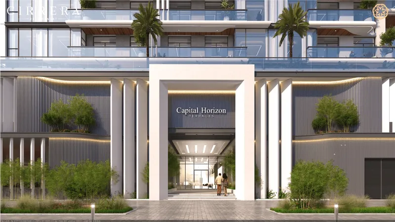 Exterior at Capital Horizon Terraces in Dubai Islands Dubai