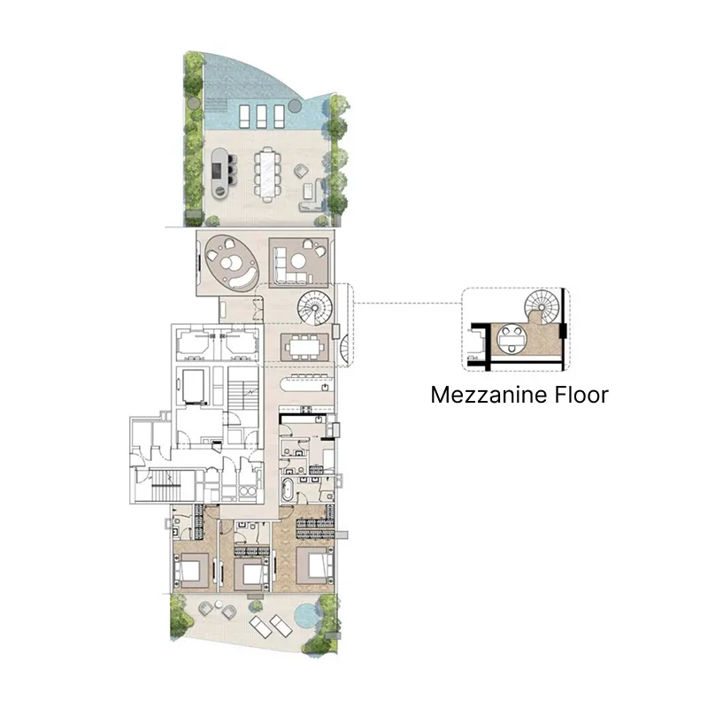 AHS Properties Casa AHS floor plan