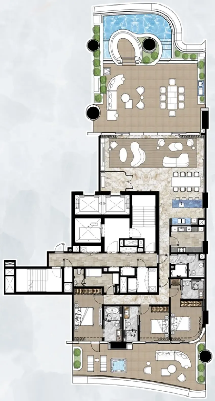 AHS Properties Casa Canal floor plan