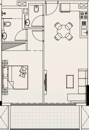 Golden Woods Casa Vista Residence floor plan