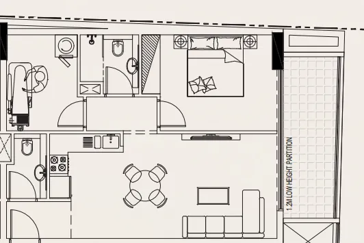 Golden Woods Casa Vista Residence floor plan