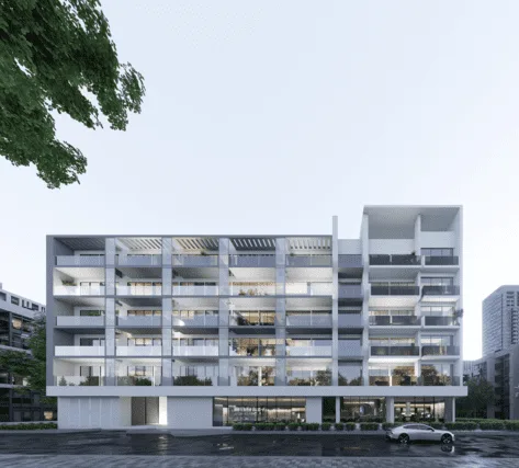 Exterior at Casa Vista Residence in JVC (Jumeirah Village Circle) Dubai