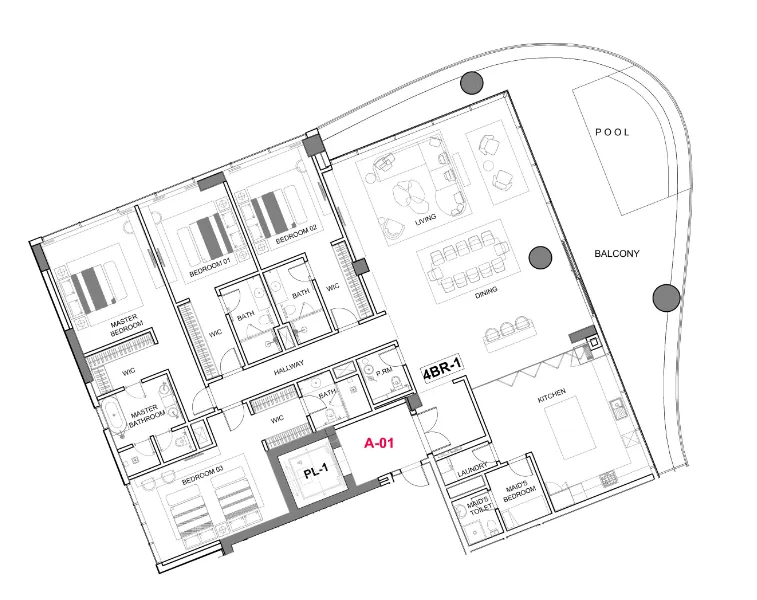 DAMAC Cavalli Couture floor plan
