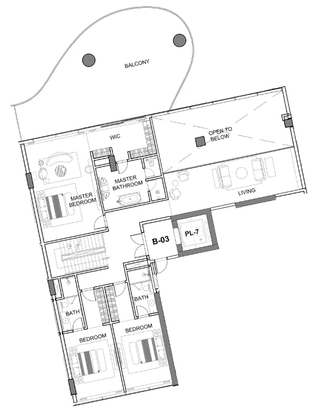 DAMAC Cavalli Couture floor plan