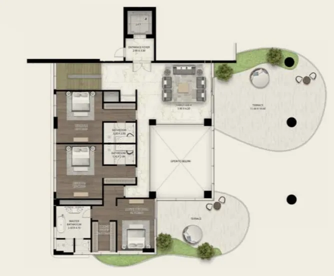 DAMAC Cavalli Couture floor plan