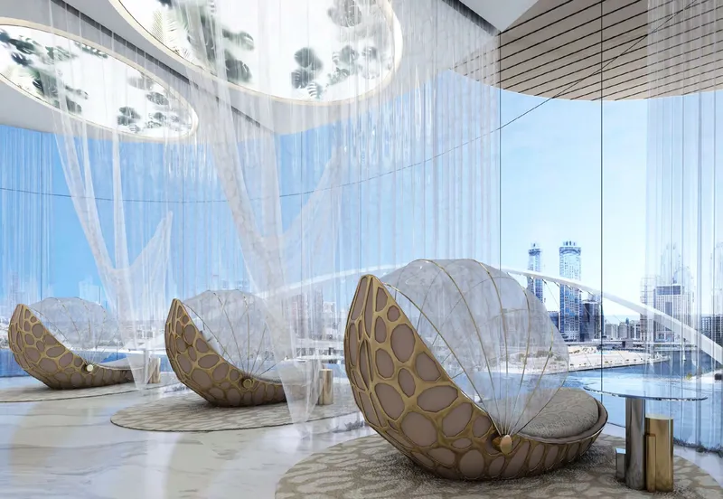 Interior at Cavalli Couture in Safa Park Dubai