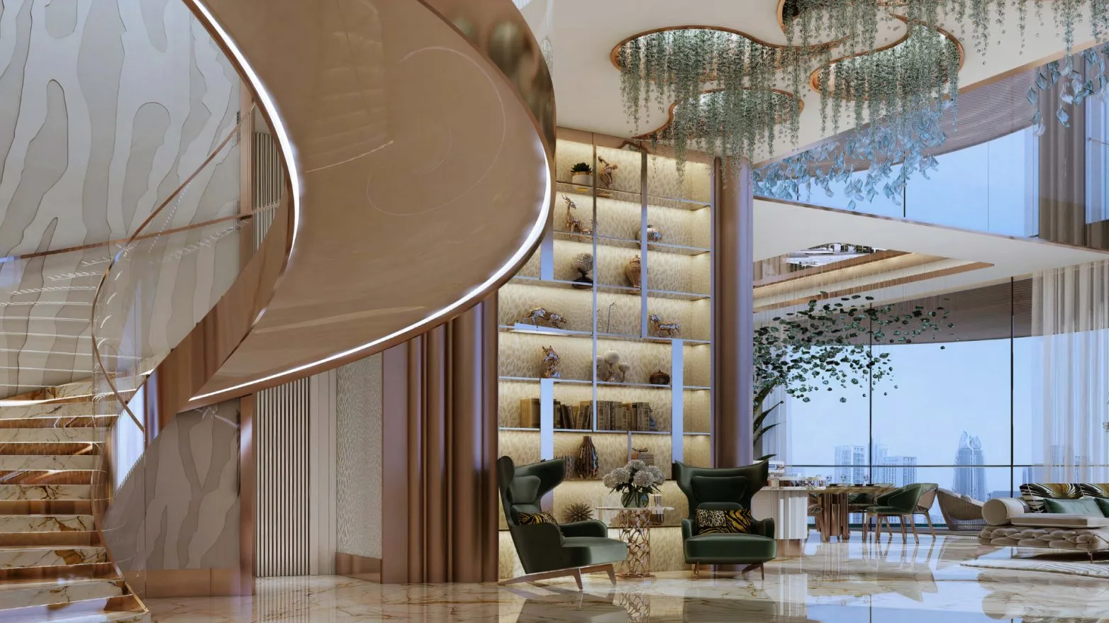 DAMAC Cavalli Couture Lobby