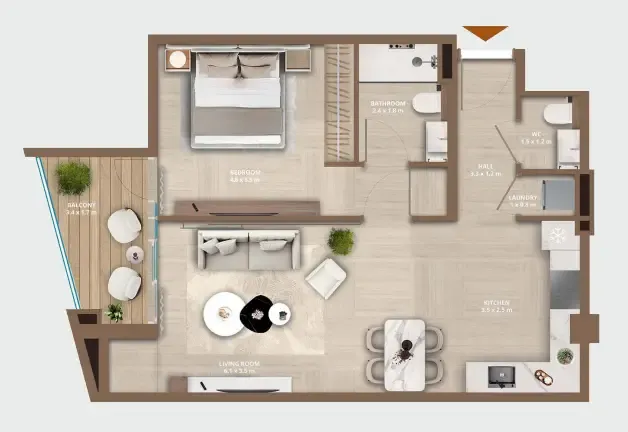 HRE Development Celeste by HRE floor plan