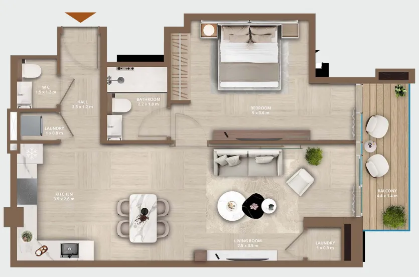 HRE Development Celeste by HRE floor plan