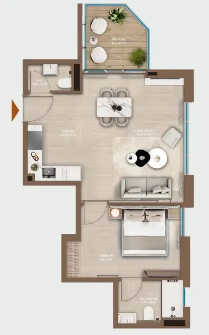 HRE Development Celeste by HRE floor plan