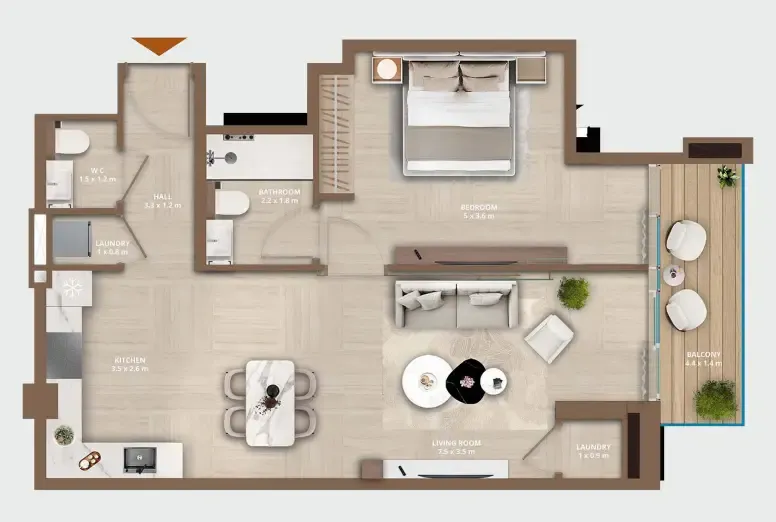 HRE Development Celeste by HRE floor plan