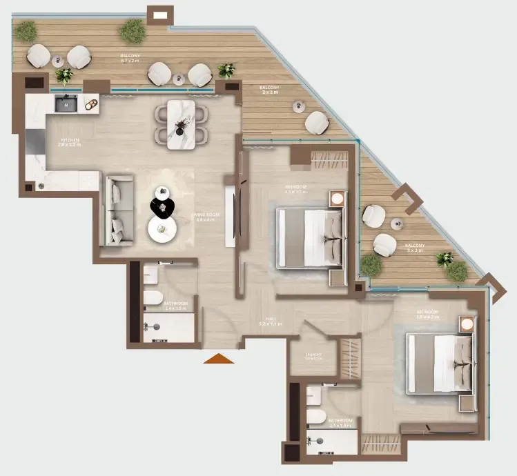HRE Development Celeste by HRE floor plan