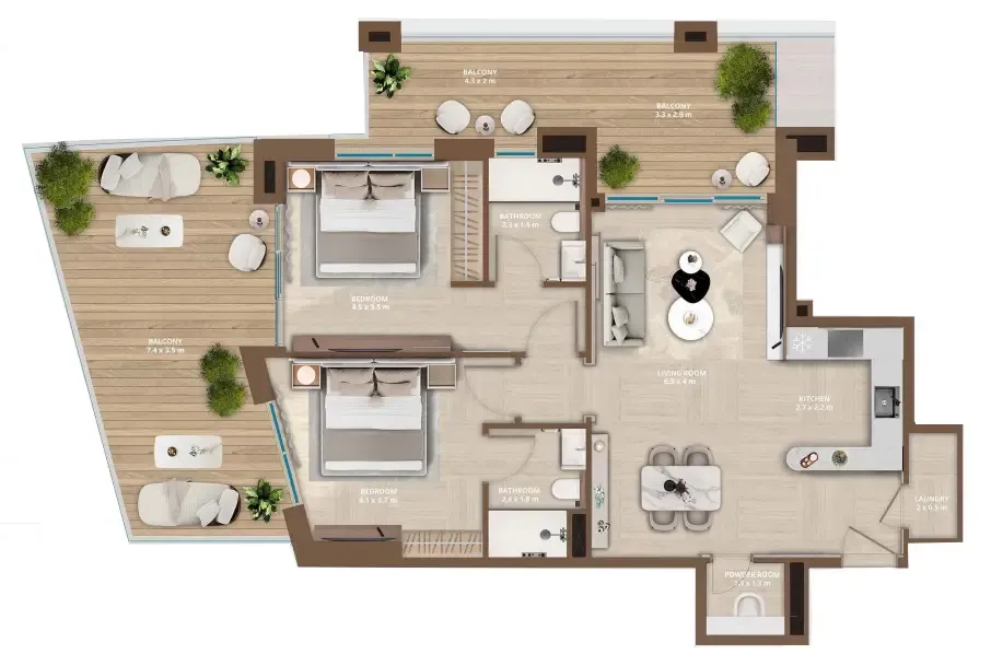 HRE Development Celeste by HRE floor plan