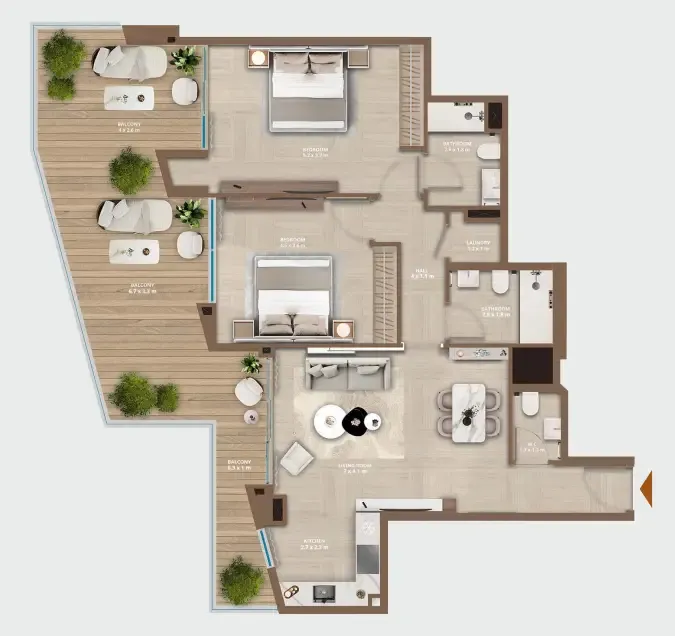 HRE Development Celeste by HRE floor plan