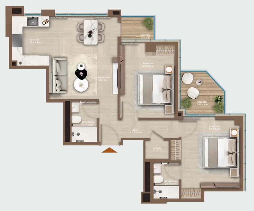 HRE Development Celeste by HRE floor plan