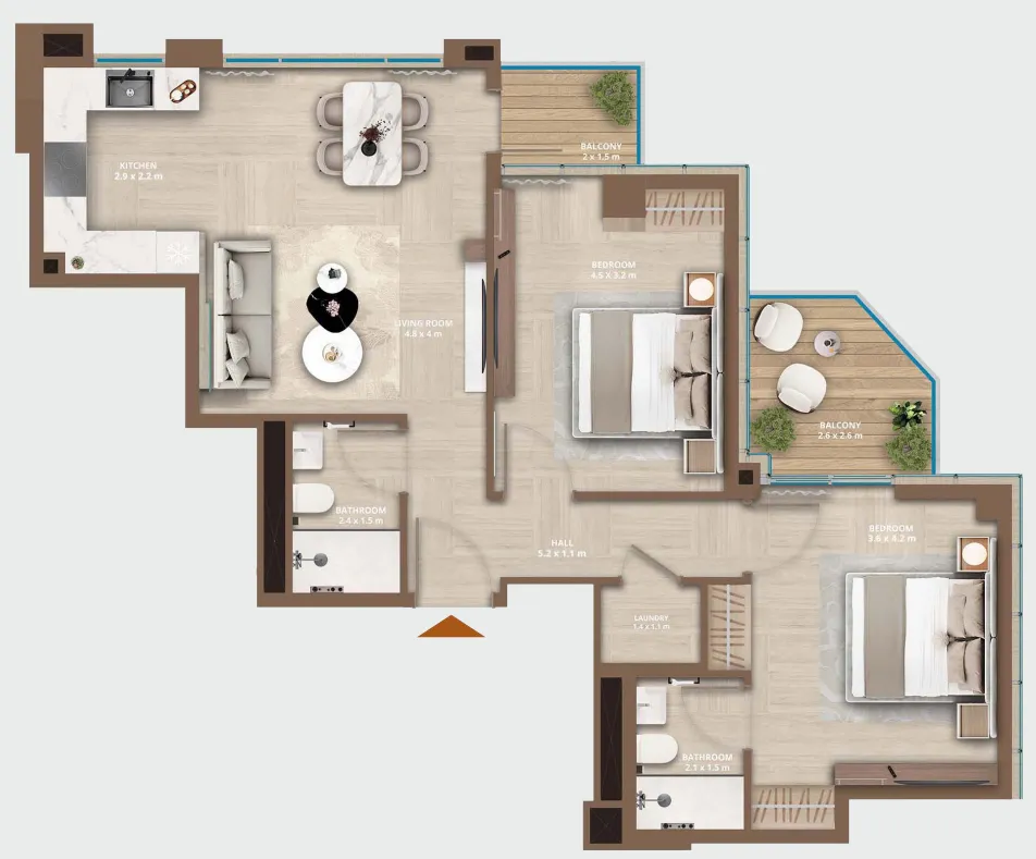 HRE Development Celeste by HRE floor plan